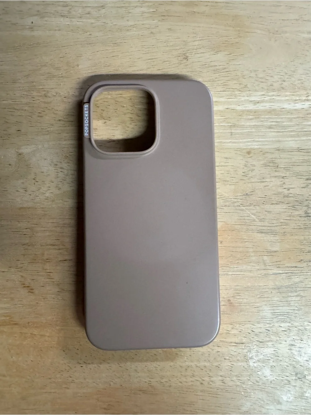 PopSocket Tan Phone Case - Protective Soft-Touch Cover